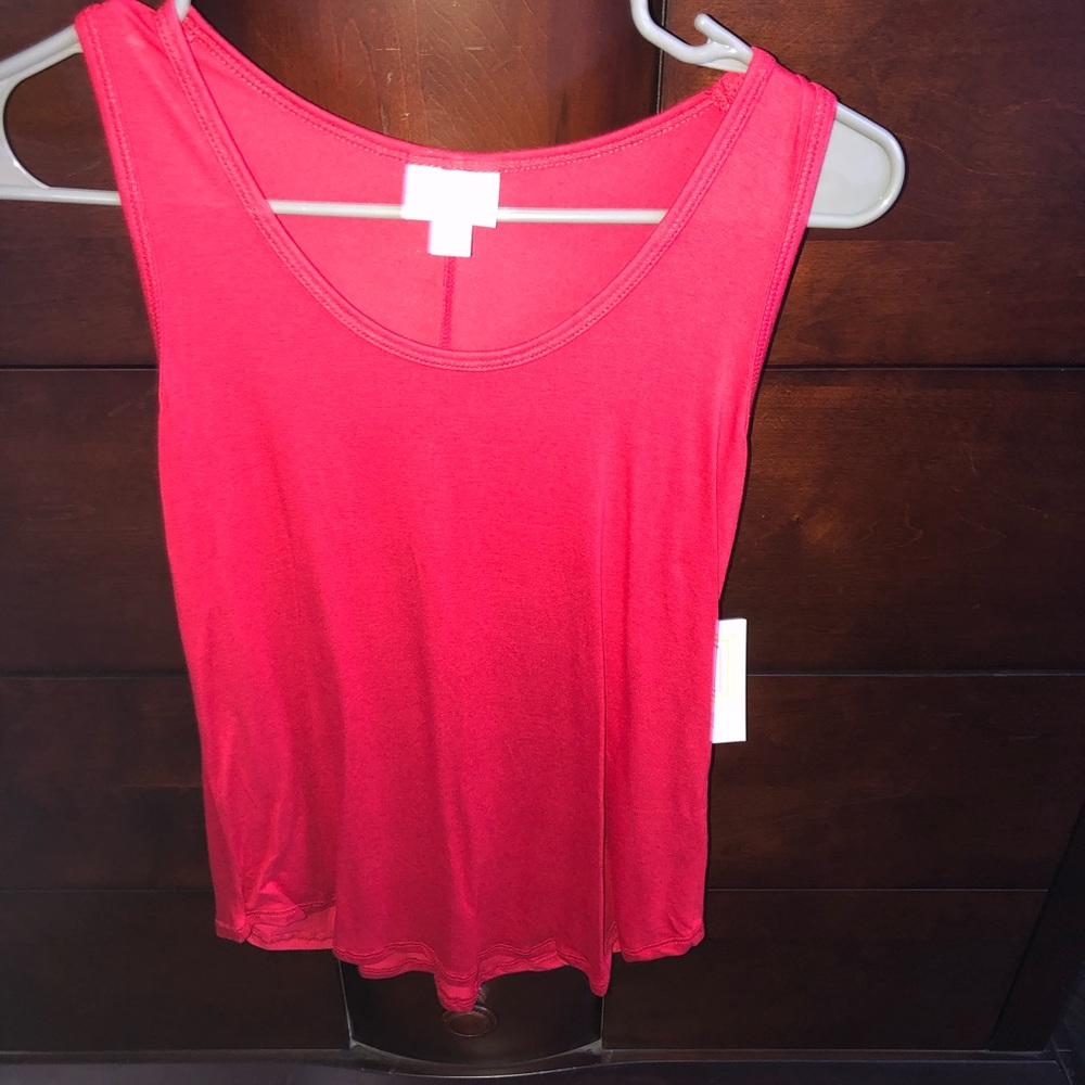 Red XS LuLaRoe tank top